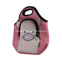 Animal Lovely Pig Design Neoprene Tote Bag (SNPB06)
